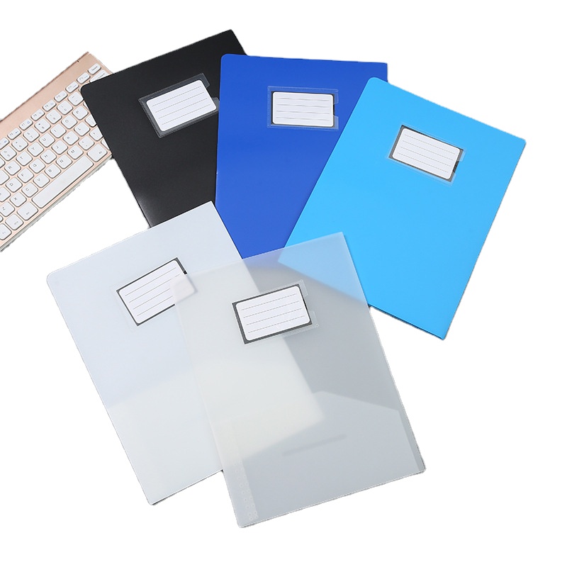Office Supplies PP Material 2 Pockets File Folder A4 Size Presentation Pocket File Folder