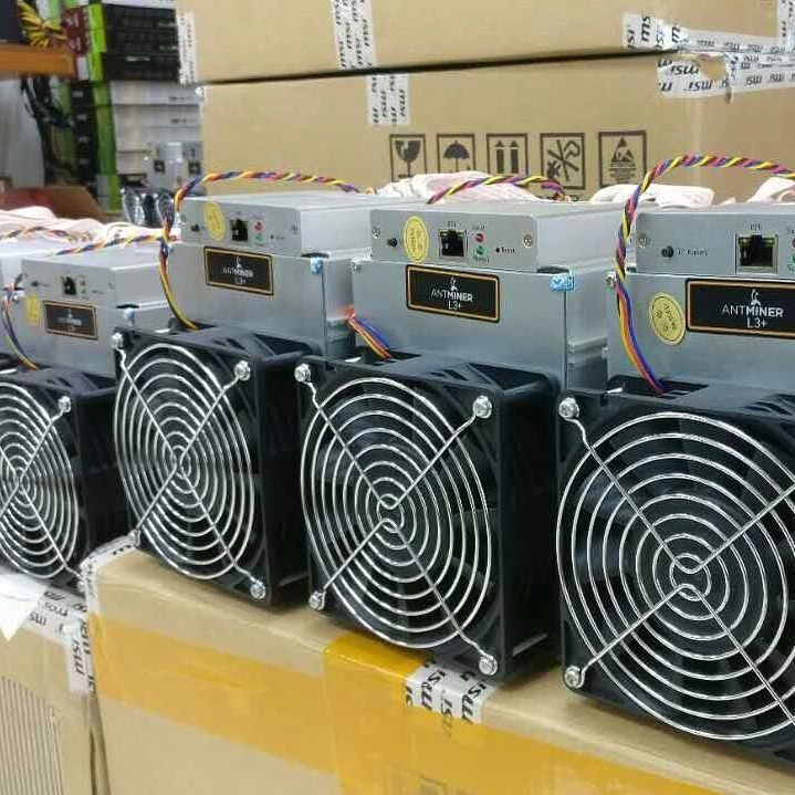 2021 горячая Распродажа б/у Dogecoin LTC Antminer L3 L3 + 504MH/S Bitmain miner L3 + 508M