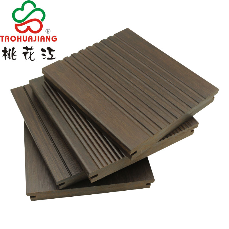 High Hardness Outdoor Strand Woven Distressed Bamboo Flooring