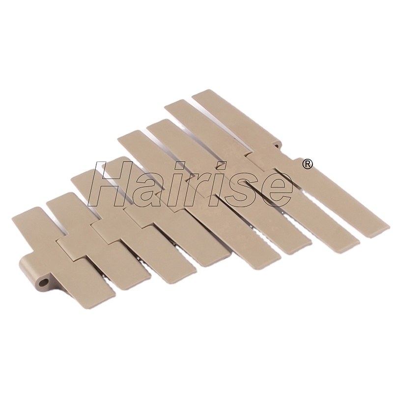 Hairise 882TAB серия Slat top пластиковая плоская конвейерная цепь трансмиссии