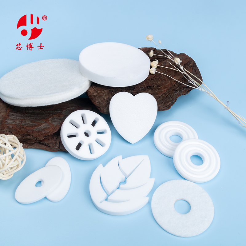 Doctor wick factory hot sale hotel room washing room deodorant perfume cotton pad fiber cotton pad absorbent perfume pad
