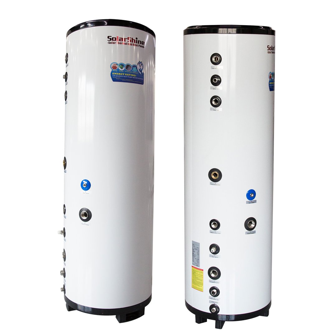 80L-1000L OEM Заводской резервуар для горячей воды для воздушного и водяного теплового насоса без змеевика теплообменника буферный резервуар CE