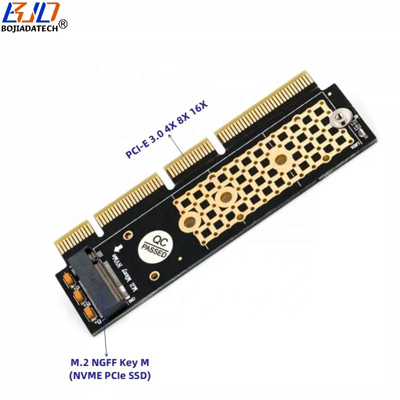PCI Express PCI-E 3,0 16x 8x 4x к NGFF M-Key M.2 SSD конвертер переходная карта для M2 NVME SSD