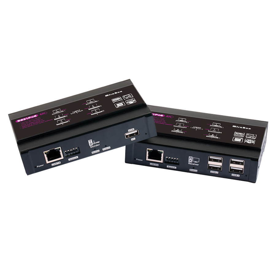 100 м квм-удлинитель 4K @ 30 Гц видео удлинитель по cat6 UTP TCP/IP для CCTV DVR интернет-кафе бар задержка <50 мс