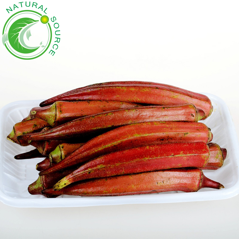 Hibiscus coccineus (Medicus) Walt Red Color and Yes Hybrid hybrid okra seeds