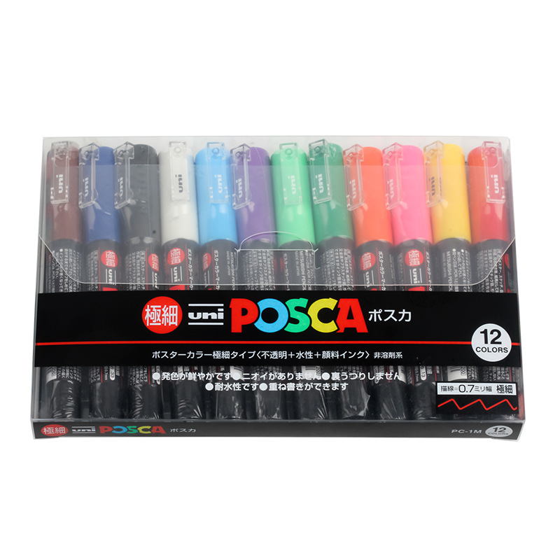 Перманентный художественный маркер Uni Posca Pc-5m Medium Paint