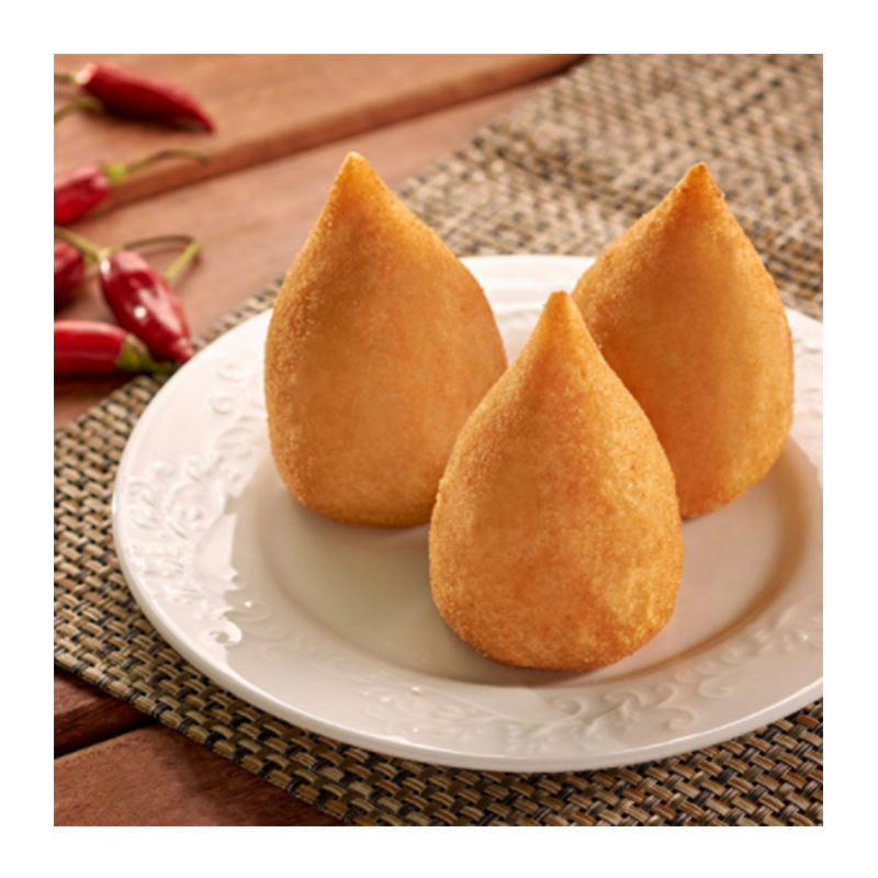 Жареная еда Coxinha de Aipim кассава тесто