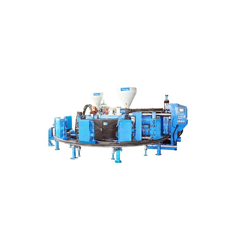 3 color sport shoe sole injection machine