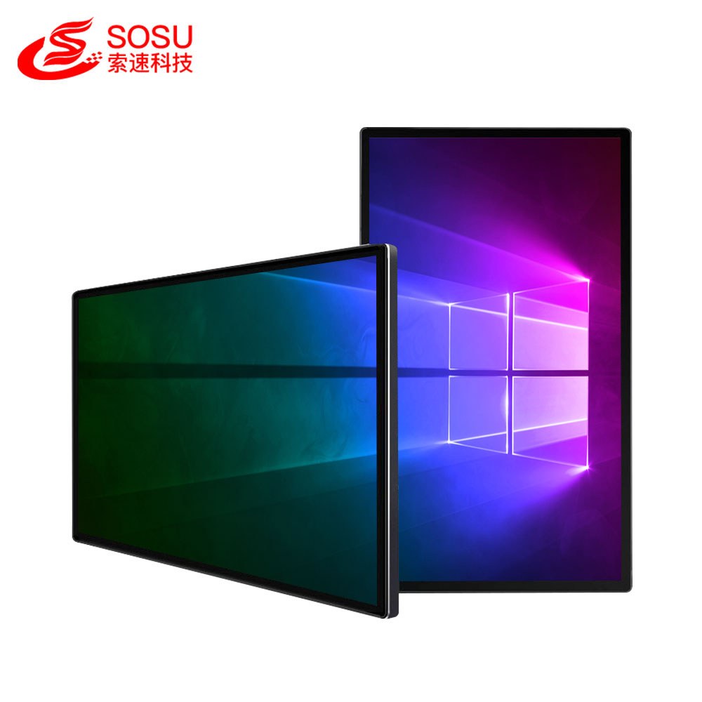 Внутренний настенный киоск TFT типа 46 "Samsung LCD video/LCD рекламный дисплей totem