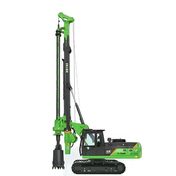 KR125A bore pile hydraulic rotary drilling rig machine