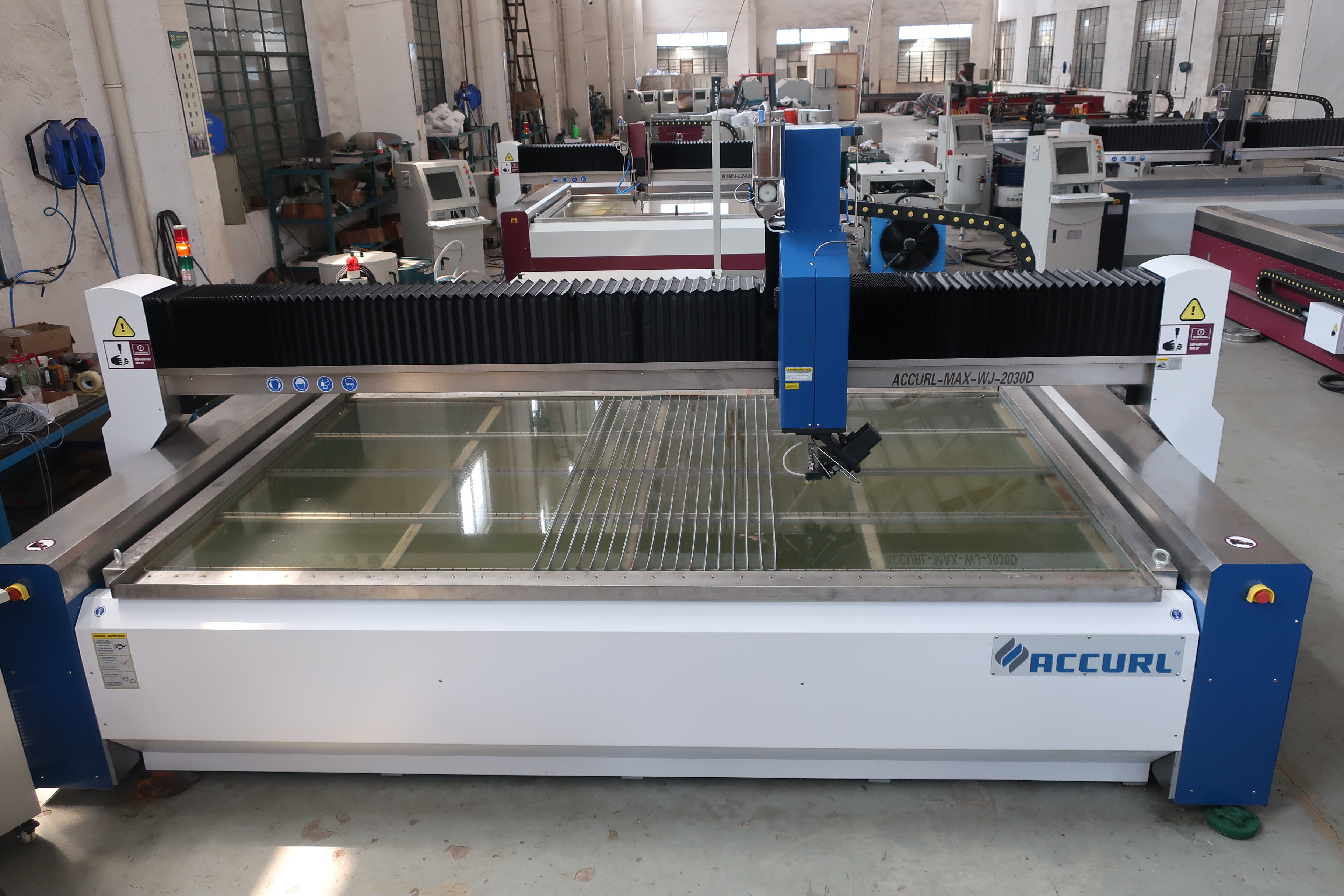 ACCURL cnc Водоструйная машина для резки магниевого сплава