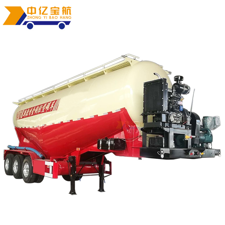 12 wheel Cement Bulker Powder Tanker Semi Trailer Factory in China For Sale Australia