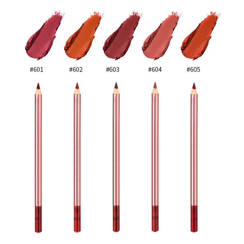Factory waterproof Long Lasting Cosmetics Lipliner Pencil Matte Lipstick Waterproof Makeup Lip Liner