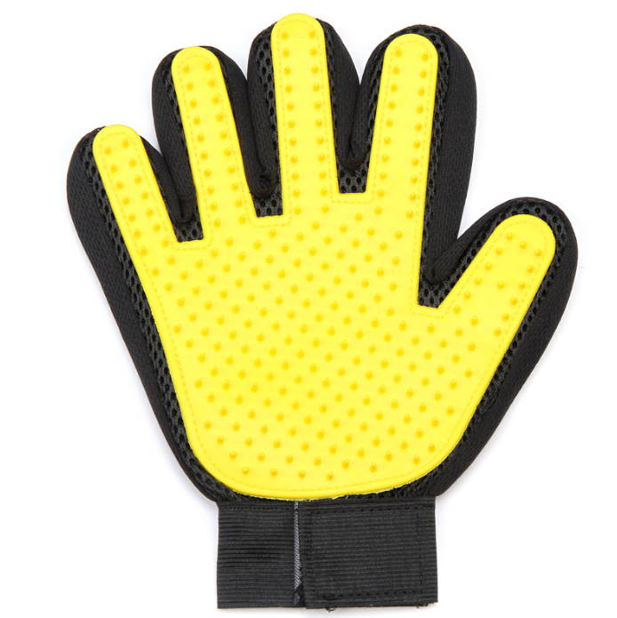 Wholesale Deshedding Tool Five Finger Pet Accessories Cat Silicone Combs Pet Cleaning Grooming Gloves