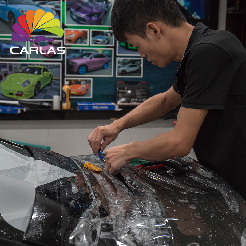 Автомобильная пленка CARLAS PPF для защиты краски автомобиля самовосстанавливающаяся прозрачная пленка рулон нано-пленка автомобильная виниловая наклейка