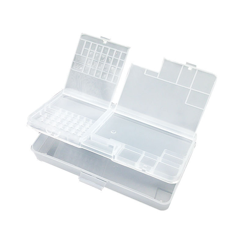 Hot Sales Rectangle Versatile Hardware Gadgets Mobile Phone Repair Plastic Tool Storage Box For Accessories