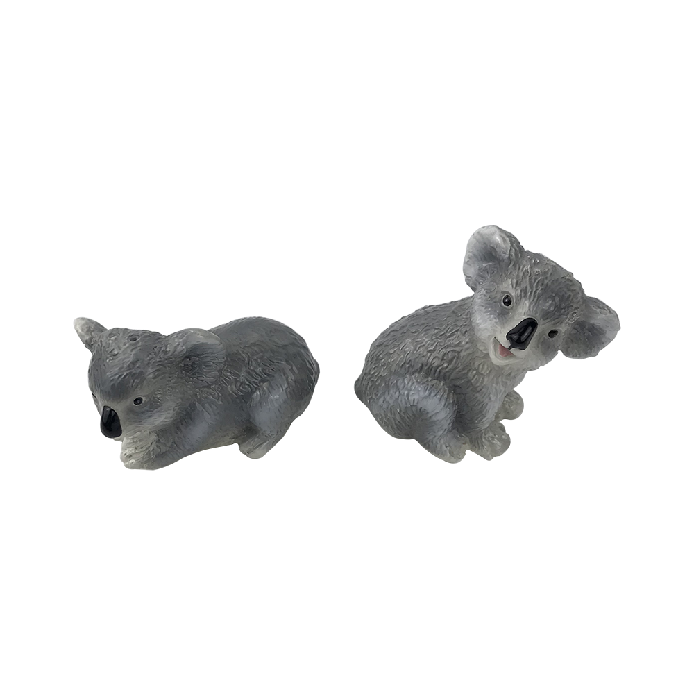 koala funny dog cat small gift box ceramic salt pepper shaker container pots
