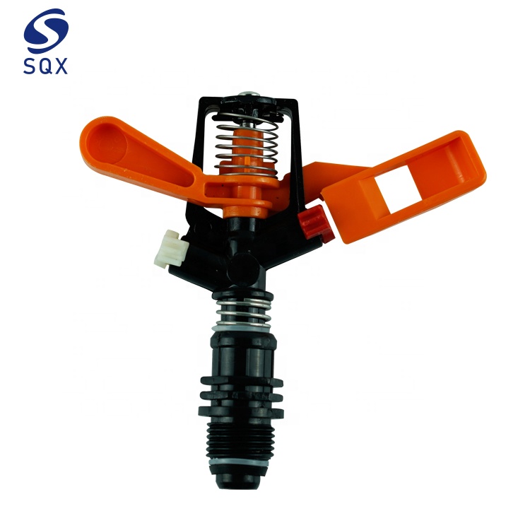 High quality 360 degree rotatable single double hole motion activated Irrigation micro mist sprinkler