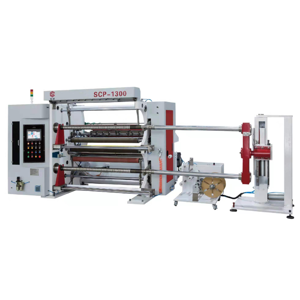 SCP-1300 Medical tape/PP/PVC/PET/PE Plastic Film/Bopp/Label/Foam/ Roll Paper Slitting Machine