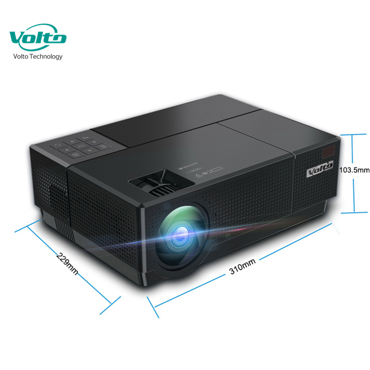 OEM ODM Factory Native 1080p Full HD LED LCD Home Theater Portable Projector