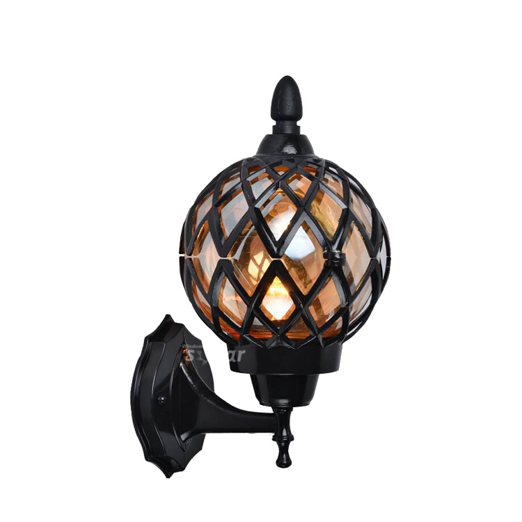 Electric wall light LED outdoor waterproof garden wall light