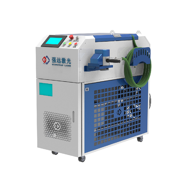 Qiangyuan Laser Cleaning Machine Metal Laser Rust Removal 1000 Watt Industrial Fiber Pulse Laser Cleaning Equipment