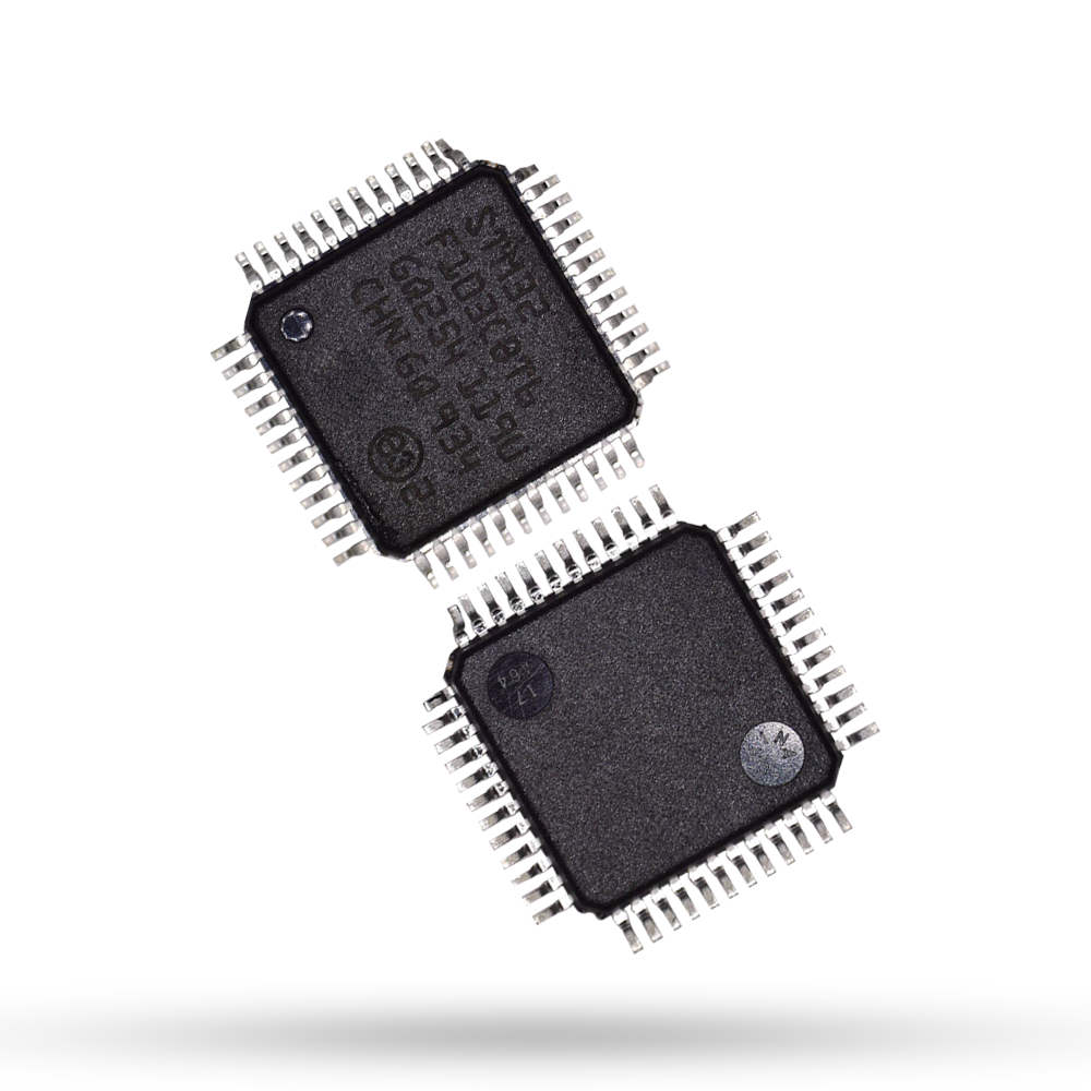 Интегральная схема IC STM серии STM32 IC MCU 32 бит 128 Кб FLASH 48LQFP STM32F103CBT6 в наличии