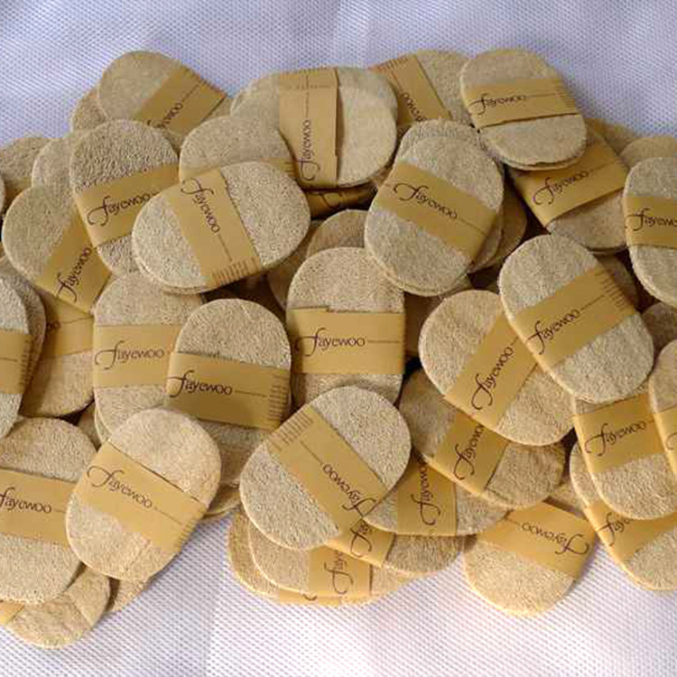 100% Nature Recycled Loofah Dish Pot Scrubber Kitchen Cleaning Scrub Sponge Cellulose Loofah Kitchen Sponge for Dish Wash
