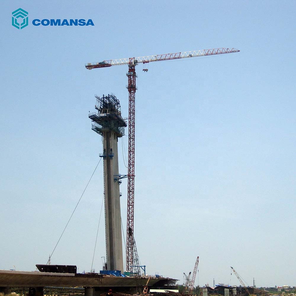 Башенный кран с плоской поверхностью com3x 21CM335-20t