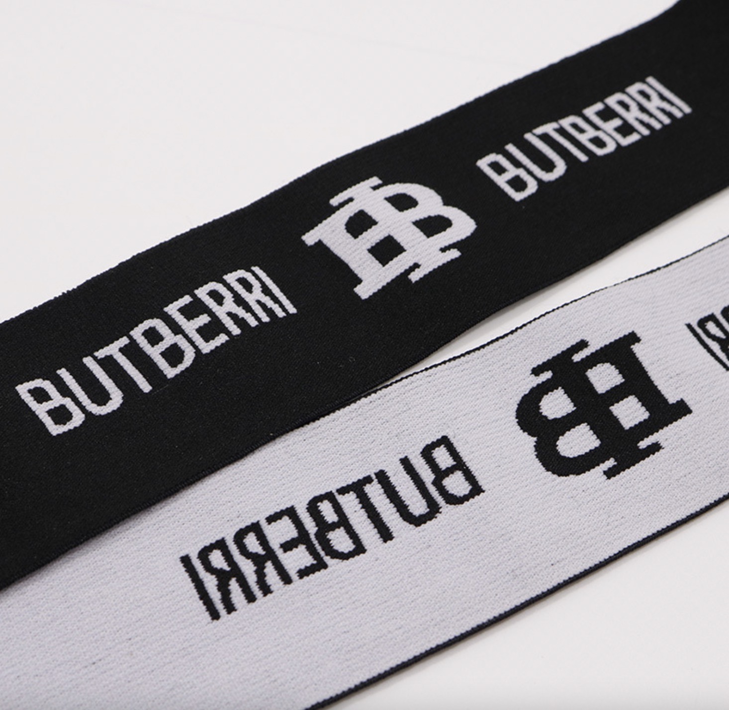 High quality Factory Polyester Letter custom elastic band Jacquard Printing Patterned Webbing Silk Woven Belt
