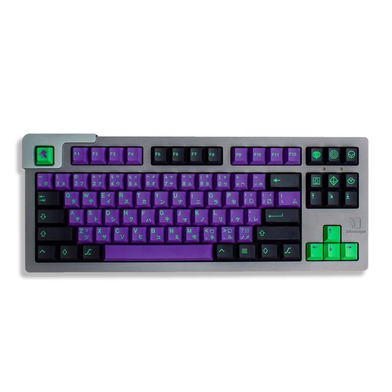 Продажа Mecha-01 PBT 130/23 ключей колпачки Вишневый профиль для MX Переключатель механическая клавиатура