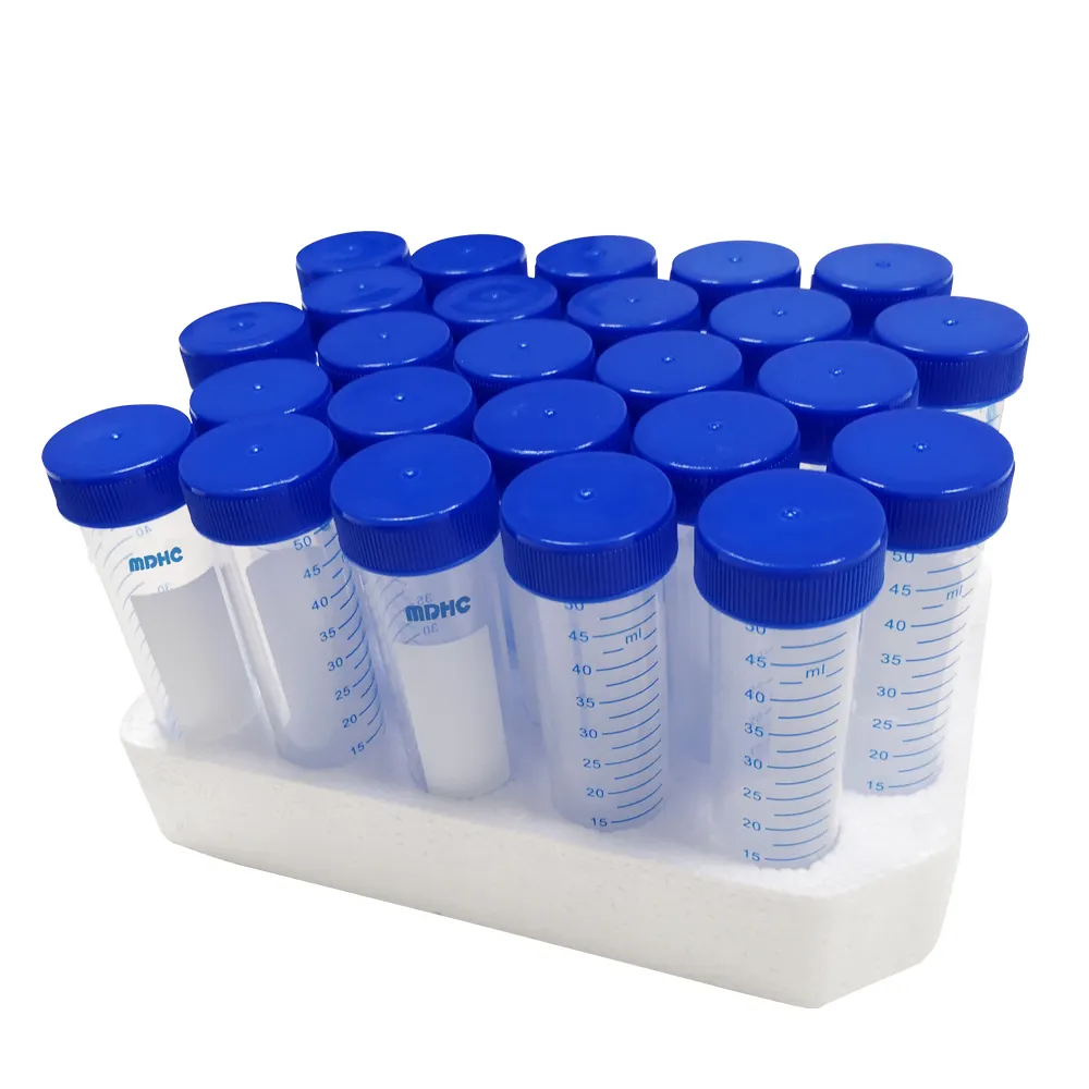 ISO Approved Disposable Plastic Autoclavable Centrifuge Tubes for Lab Use