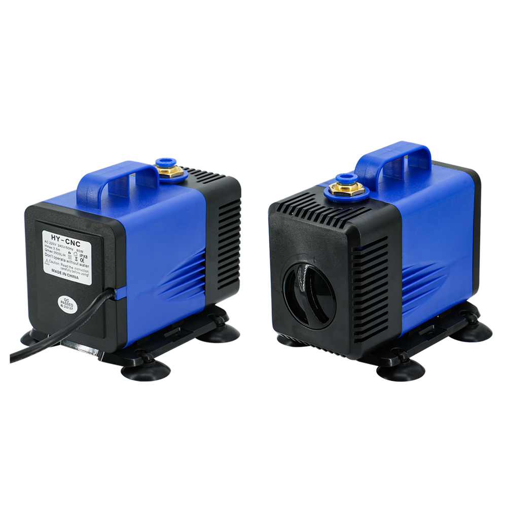 HLTNC Water Pump 75W 110V 220V 80W 220V for Spindle Engraving Machine Submersible Pump CNC Cooling Pump for Cnc Spindle Motor
