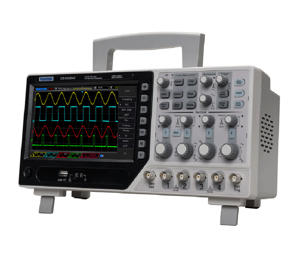 DSO4254C/4204C /4104C /4084C Hantek 4 канальный цифровой запоминающий осциллограф 6104B