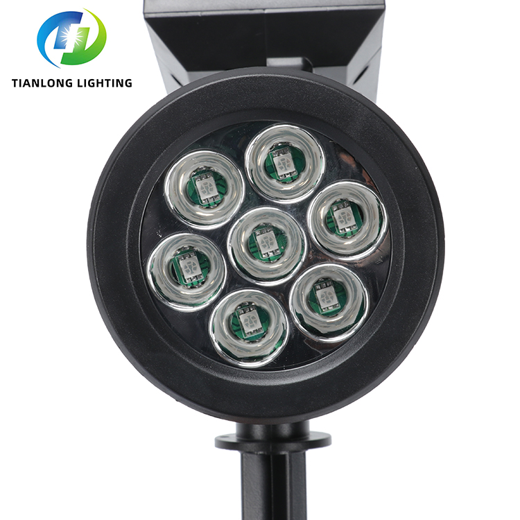 Новое поступление пейзаж ABS IP65 водонепроницаемый лужайка свет открытый RGB LED садовый светильник на солнечной батарее