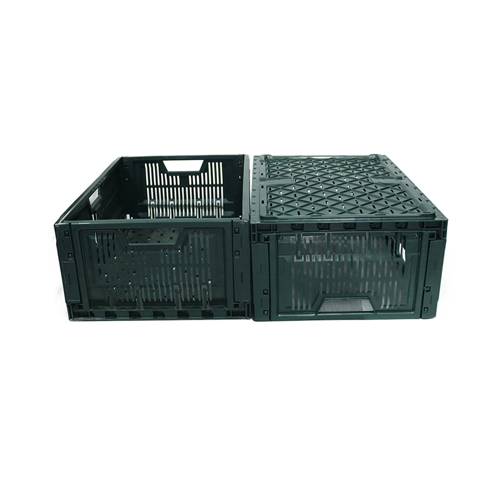 Collapsible Moving Boxes Bread Milk Plastic Crates For Fish Volume 25L  Shipping Storage Logistic Box Foldable Plastic Crates