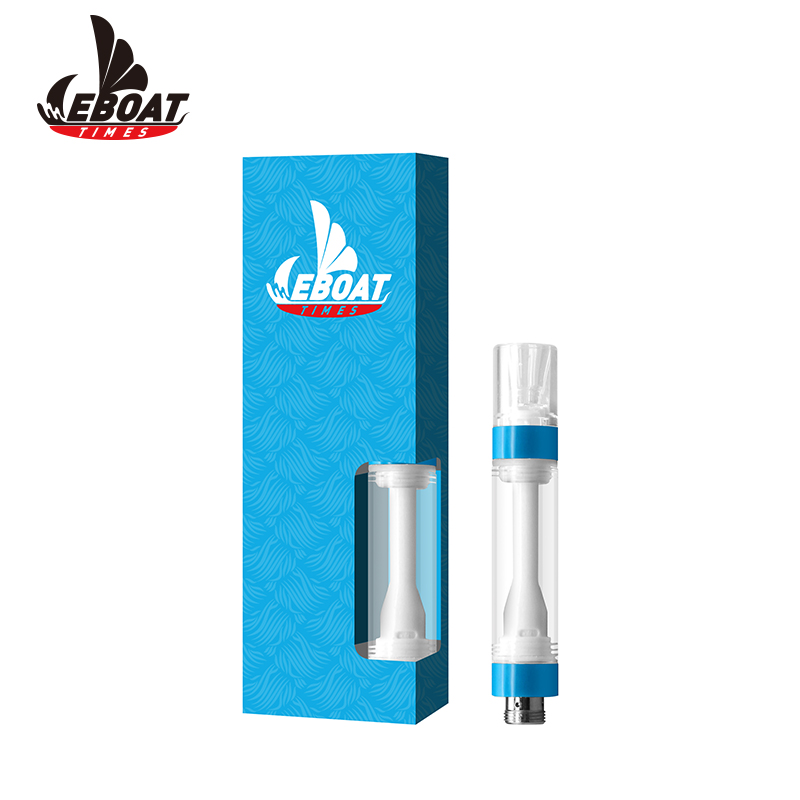 Private custom logo Vape Cbd electronic cigarette full ceramic thick oil atomizer 510 0.8ml vape cartridges and packaging