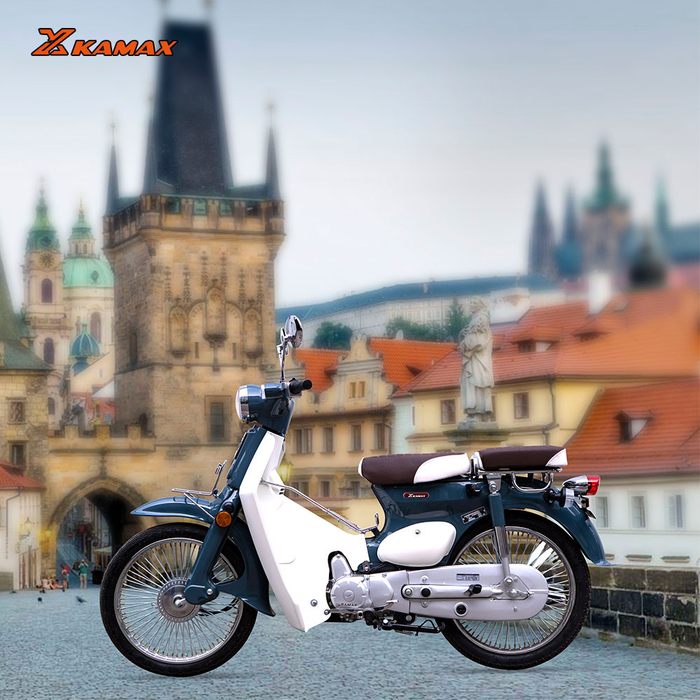 KAMAX Super Cub 110cc cub 4 stroke motorcycle Minimoto For Sale Gasoline Engine Cub Motorcycle Factory Sell Motorcycles