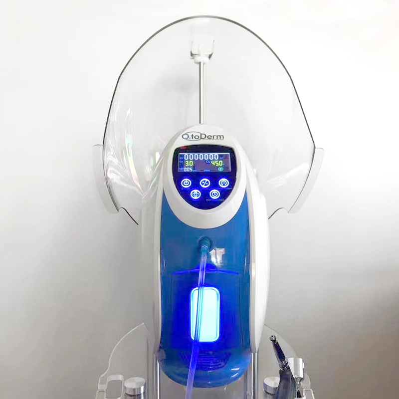 Корейская кислородная терапевтическая машина O2toderm, кислородная купольная маска для лица для салона