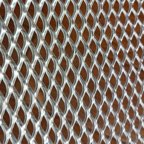 Small hole metal grating stainless steel or aluminium expanded metal mesh/expanded metal in rhombus mesh