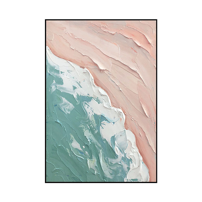 Pure hand-painted abstract oil painting sea landscape living room paintings large hotel decoration paintings