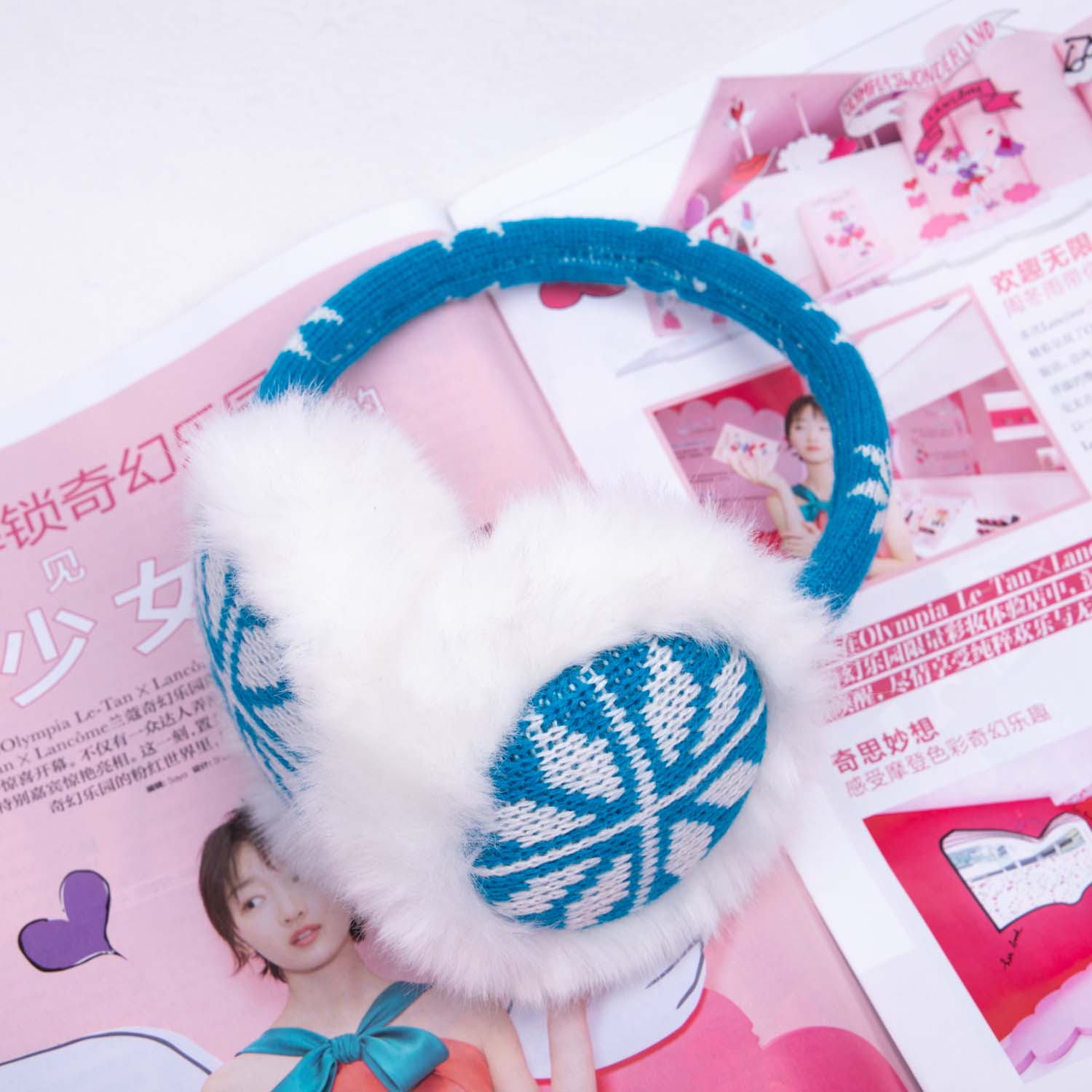Knitted Warm Earmuff Winter Ear Muff Washable Outdoor Ear Cover For Men And Women