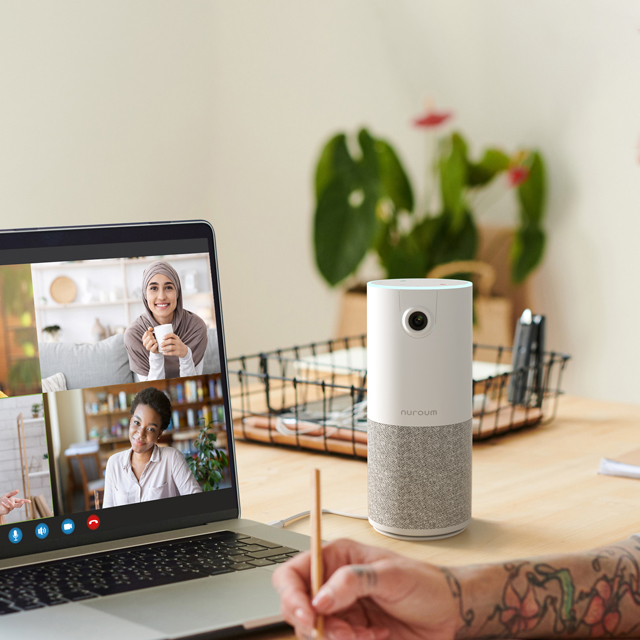 Full HD Audio And Video Conference Camera Speakermic For Small Meeting Room and Personal Business