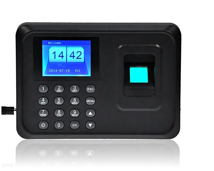 Low Price Employee Daily work Recorder Biometric Fingerprint Scanner Time Keeper Attendance Recording System Machine