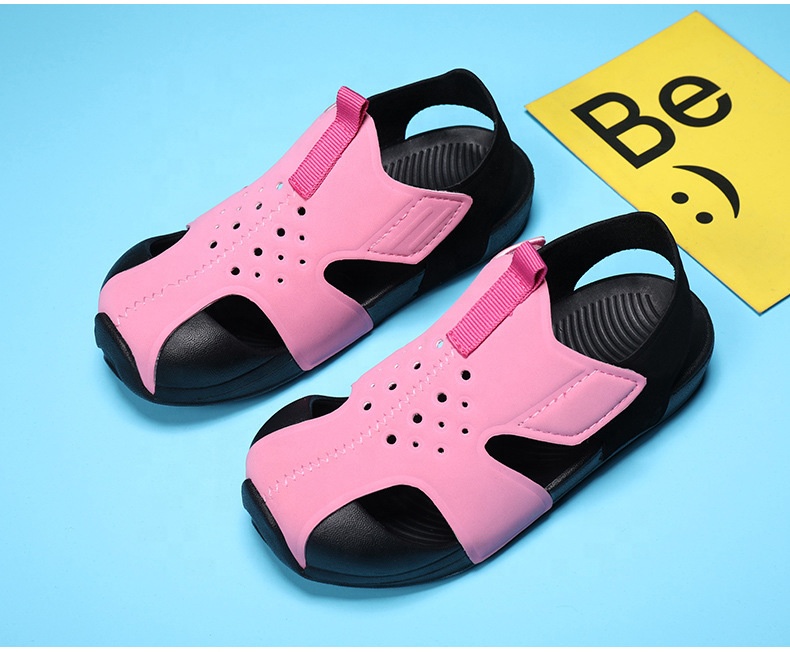 Kids Shoes Arrival Summer Comfortable Soft High Quality Non-slip Soft Children's Sandals Full Foot Comfort PVC Cute Sandals