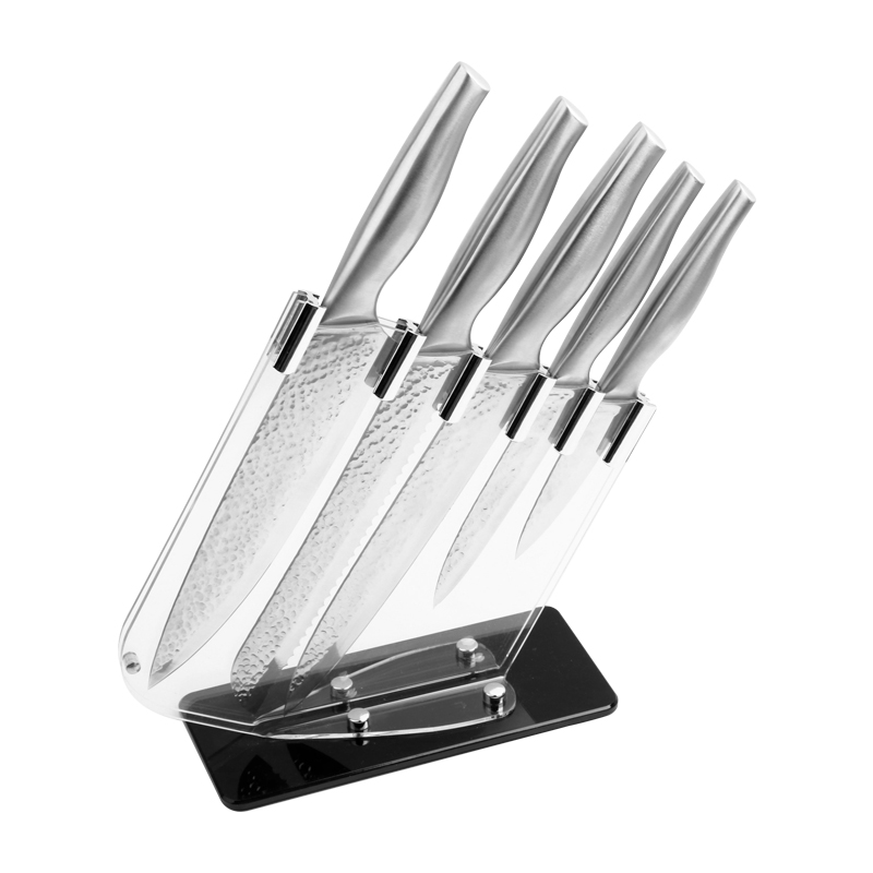 Хит продаж, набор кухонных ножей 6 шт. с полыми ручками