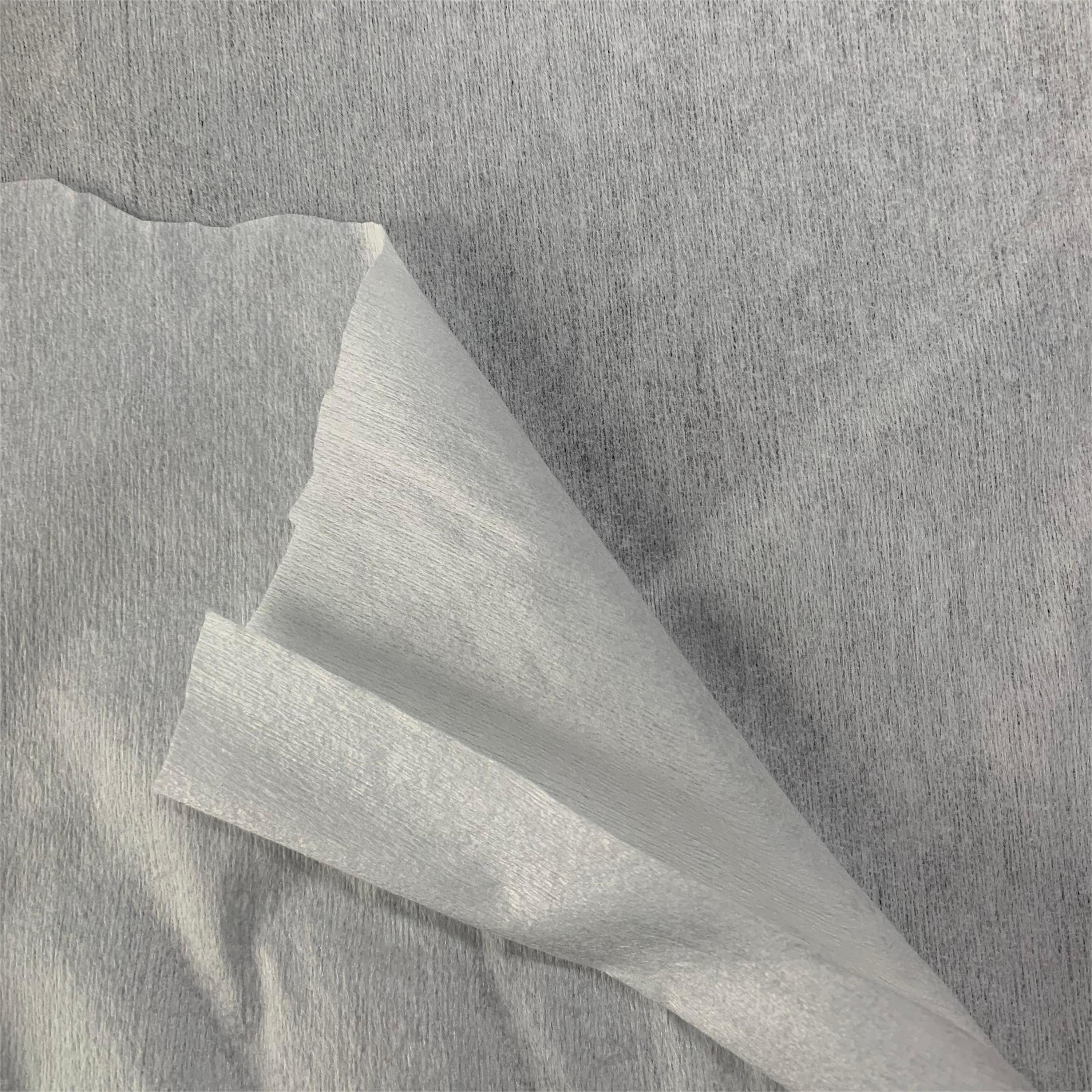 Biodegradable Bamboo 55Gsm Spunlace Nonwoven Manufacturer Wet Tissue Raw Materials