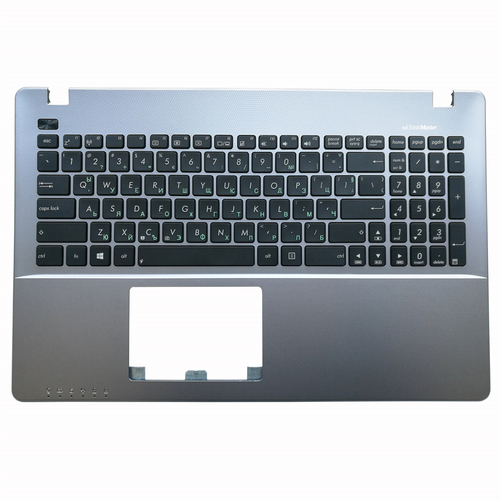 Производитель клавиатуры для ноутбуков ASUS X550, X550C, X550CA, X550CC, X550CL, X550D, X550VL с длинным кабелем и серебристой крышкой