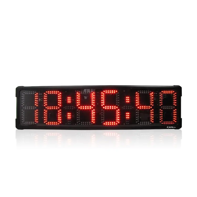 Wholesale Waterproof Outdoor Remote Control Electronic Marathon Race Clock Marathon Timer Pace Timer Led Dual Side Clock