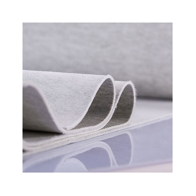 PE Polyester Industrial Non-woven Dust Filter Media Non-woven Needle Felt Dust Fabric Cloth for Cement Plant Dust Filter Bags